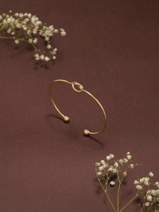 Knot Bracelet brass