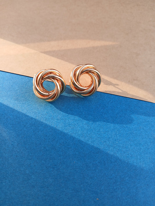 Round Tubular Nest Earrings