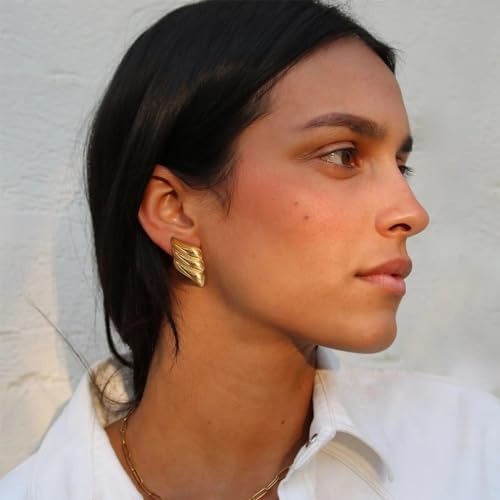 Gold Wing Earrings